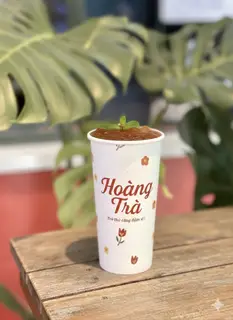 Hình ảnh Hồng trà đào trân châu