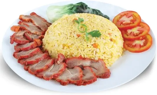 Hình ảnh cơm xá xíu 