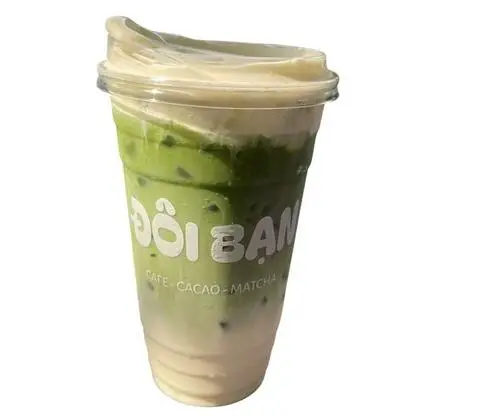 Hình ảnh Matcha Latte Sữa Hạt Kem Muối