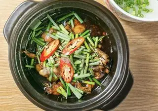 Hình ảnh Cháo ếch singapore phần 1con - 1 cháo hương dứa