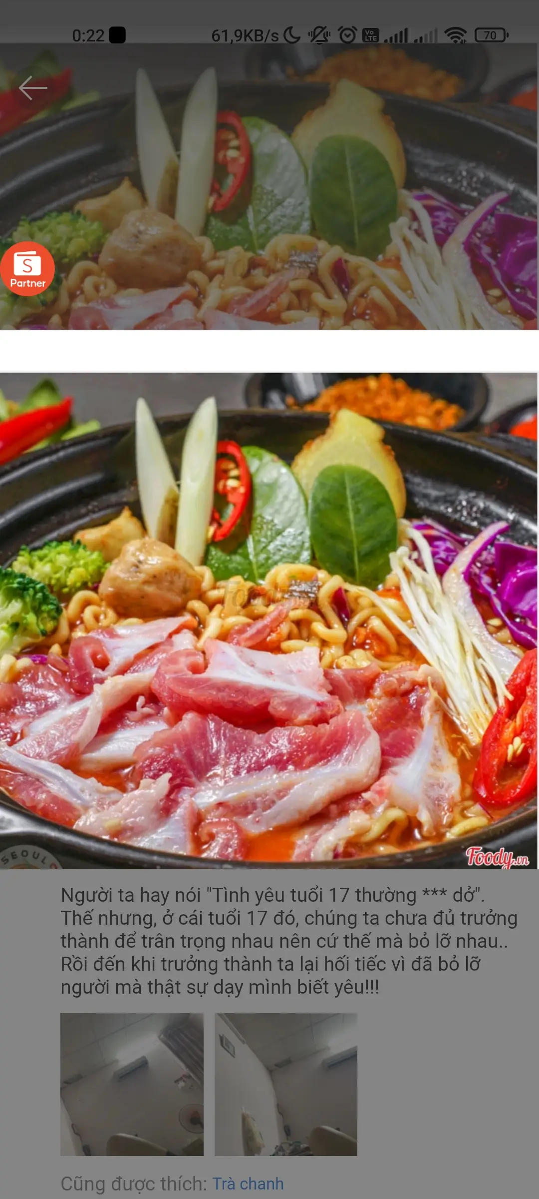 Hình ảnh Mì Cay Kim Chi-Sườn Sụn