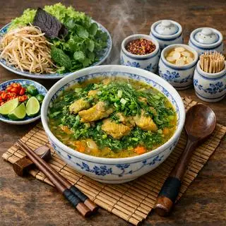 Hình ảnh Rau Cá - Cá Hấp