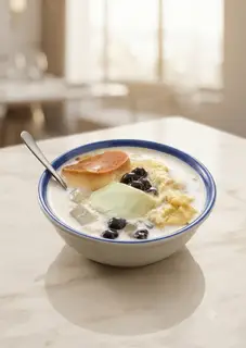 Hình ảnh Tàu hũ caramel sầu riêng 
