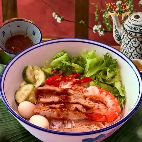 Hình ảnh Bún mắm nêm chả cá - tôm - trứng