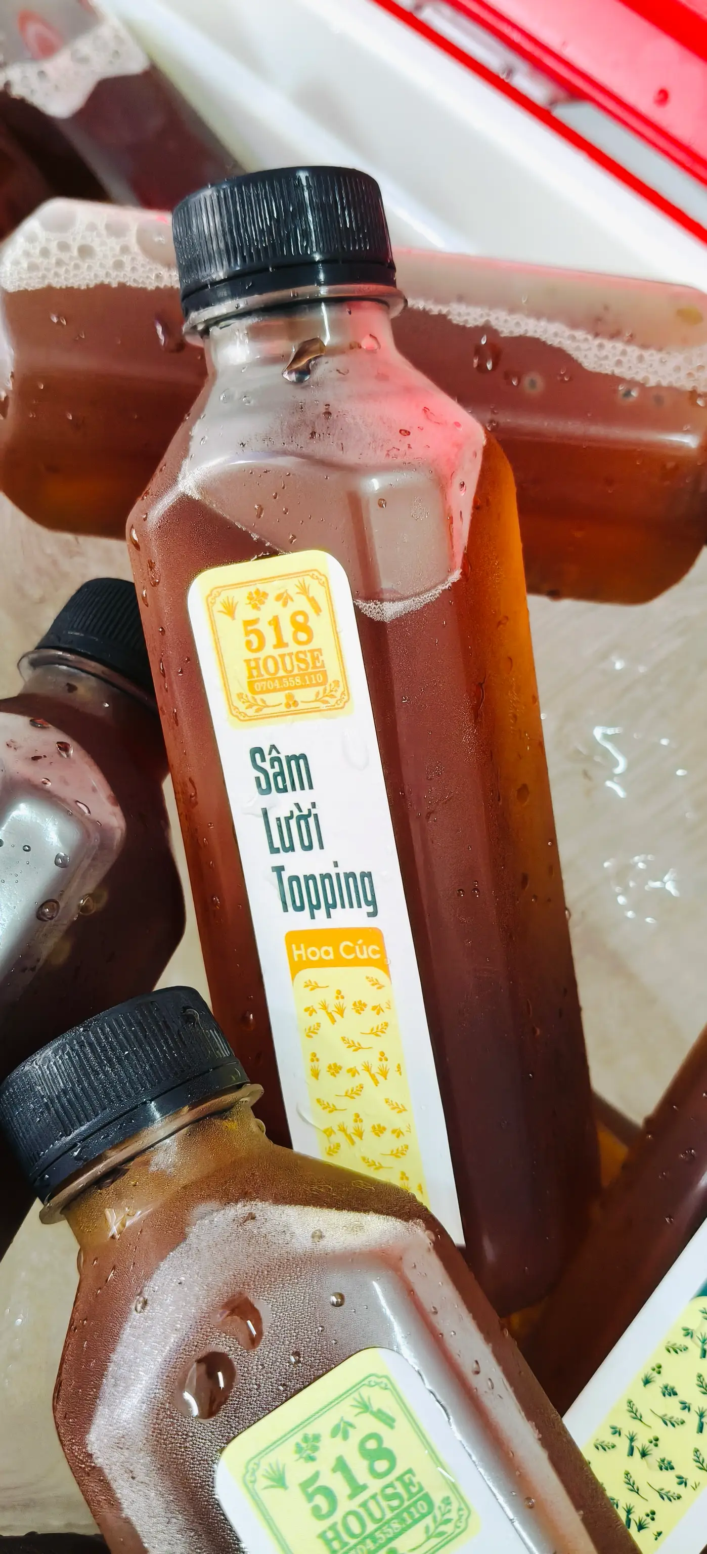 Hình ảnh Sâm hoa cúc - Chai 330ml