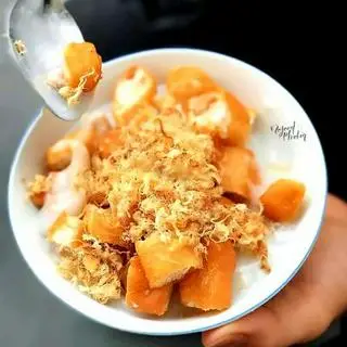 Hình ảnh Cháo thịt băm ruốc quẩy