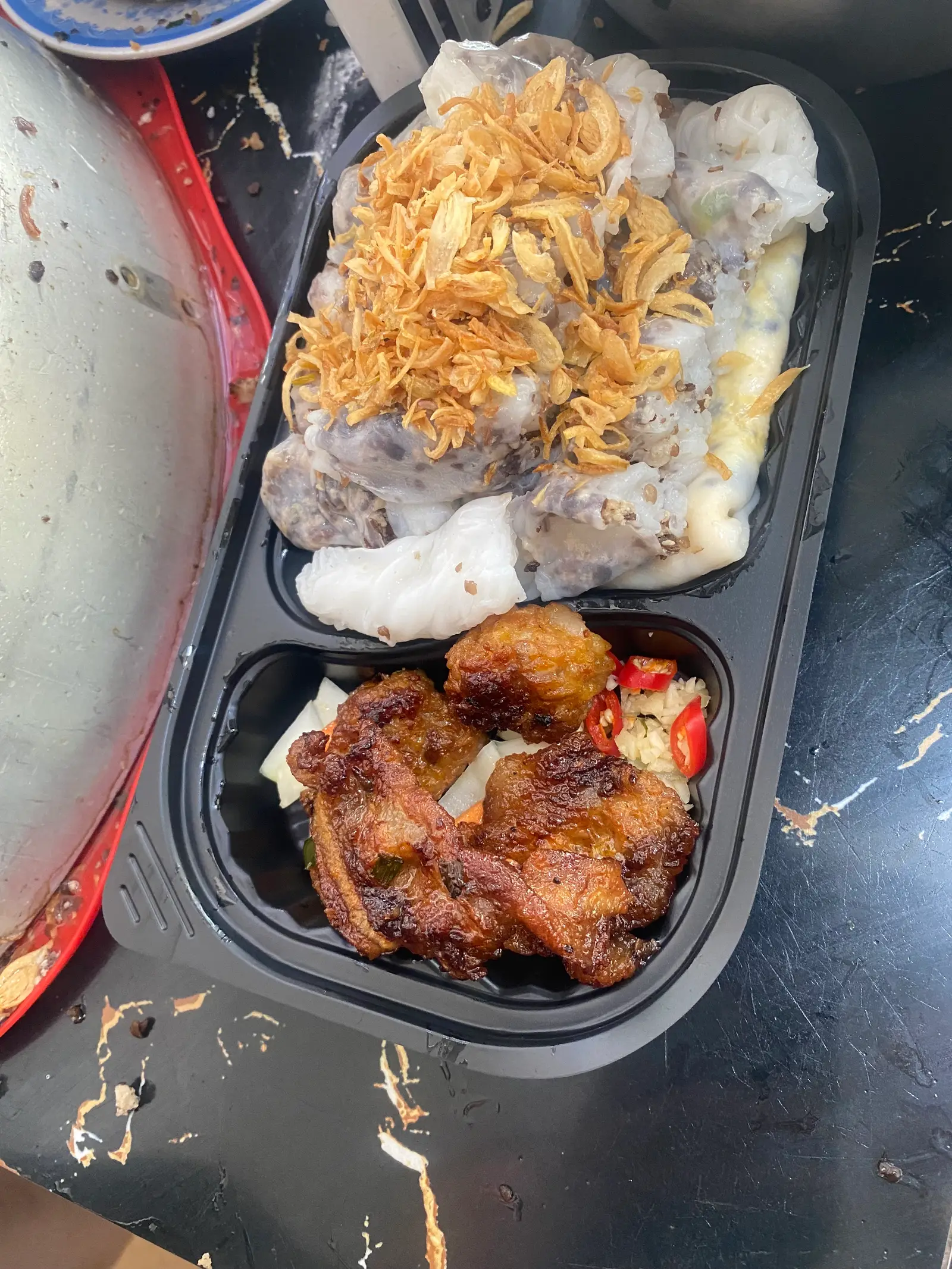 Hình ảnh BÁNH CUỐN CHẢ NƯỚNG