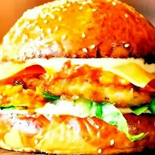 Hình ảnh Hamburger tôm