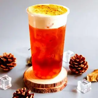 Hình ảnh Trà Lài Kem Trứng Nướng