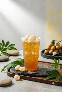 Hình ảnh Trà Ô Long Nhãn