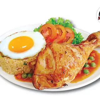 Hình ảnh Cơm đùi nhỏ - ốp la
