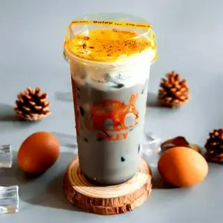 Hình ảnh Trà Sữa Mun Kem Trứng Nướng