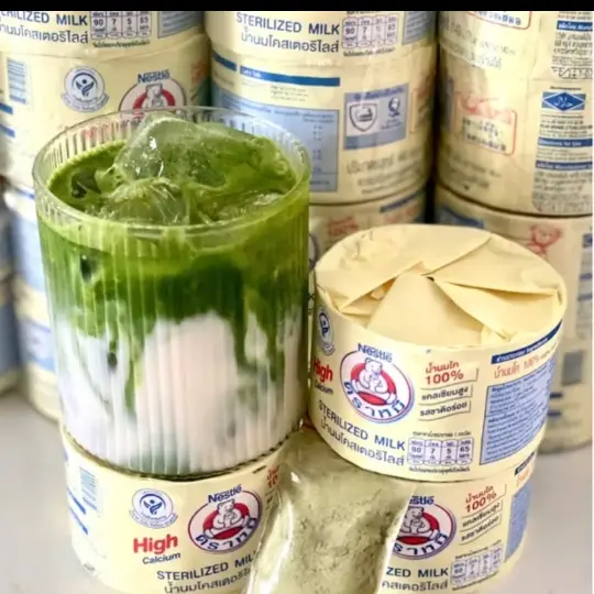 Hình ảnh Matcha sữa gấu