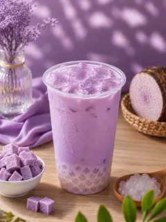Hình ảnh Trà sữa khoai môn 