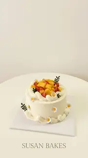 Hình ảnh Bánh kem sinh nhật Trái cây nhiệt đới - size 18cm