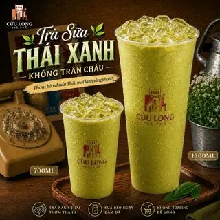 Hình ảnh Trà sữa thái xanh 