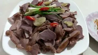 Hình ảnh Lòng mề luộc
