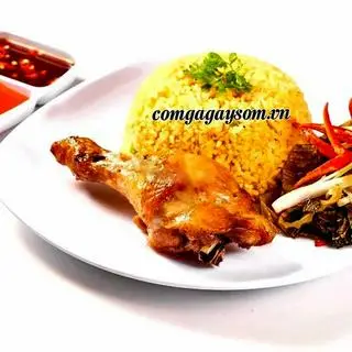 Hình ảnh Cơm Gà Xối Mỡ