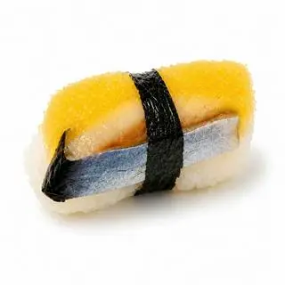Hình ảnh Nigiri cá trích ép trứng