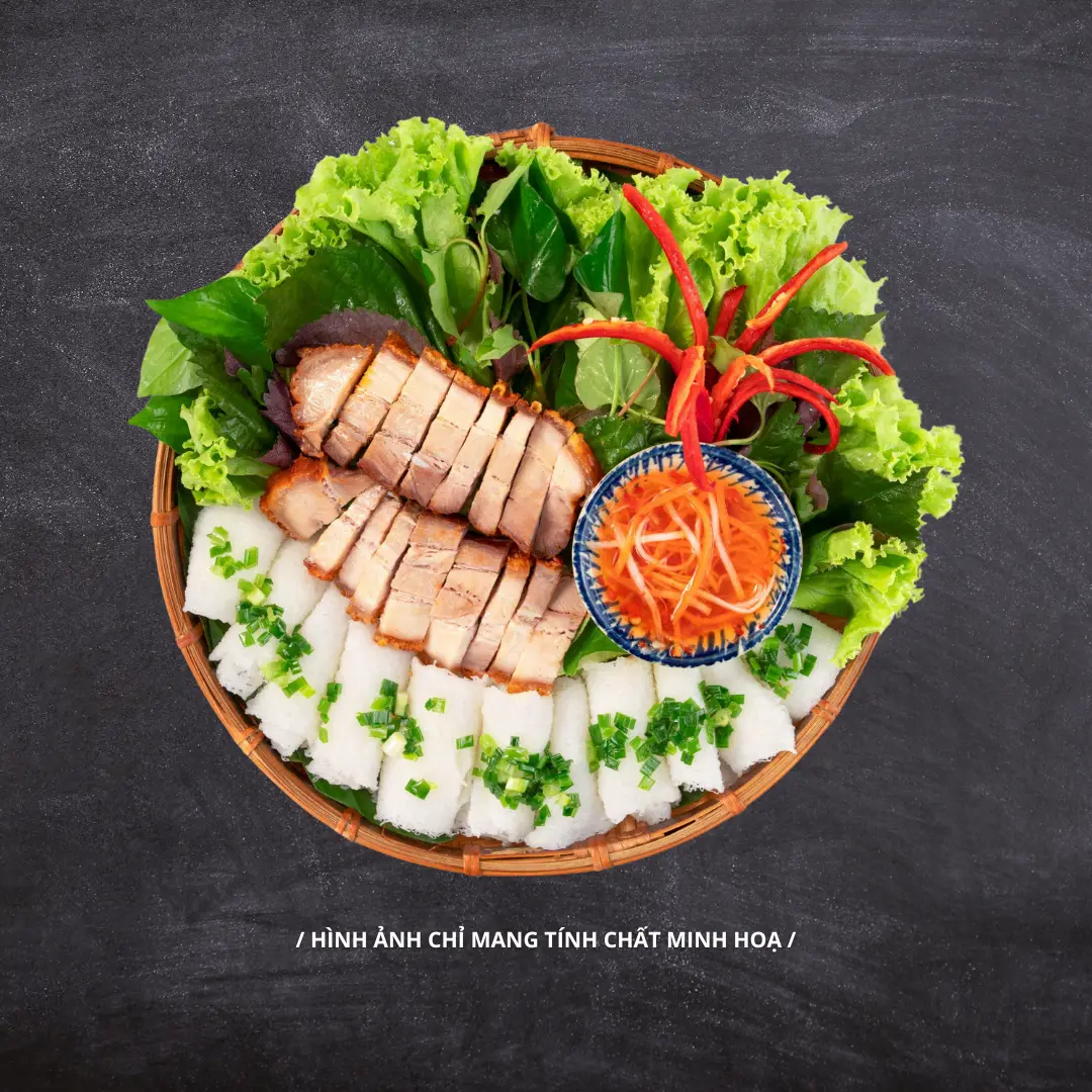 Hình ảnh Bánh Hỏi Heo Quay