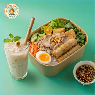 Hình ảnh CB: Sữa đậu nành + 01 Bún nước tương Thập Cẩm