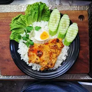 Hình ảnh Cơm Trắng+Sườn ram