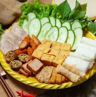 Hình ảnh Bún đậu đặc biệt - full 9 loại topping