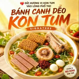 Hình ảnh Bánh Canh Dẻo KonTum - Signature [BM][2R1XH1DH3CB2TC]