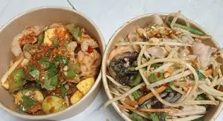 Hình ảnh ComBo Gỏi Đu Đủ Thái+ Chân Gà Sốt Thái Nhỏ 