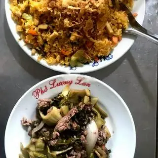 Hình ảnh Cơm rang thập cẩm - dưa xào bò