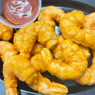 Hình ảnh Tôm định hình chiên ( chả tôm )
