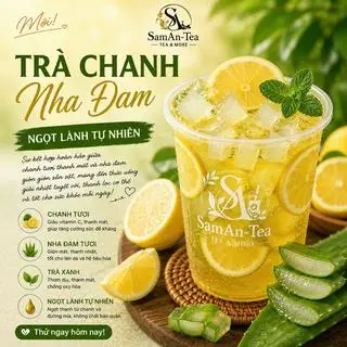 Hình ảnh Trà chanh nha đam