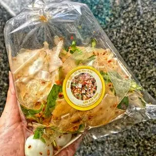 Hình ảnh Bánh tráng tỏi ớt - bịch vừa