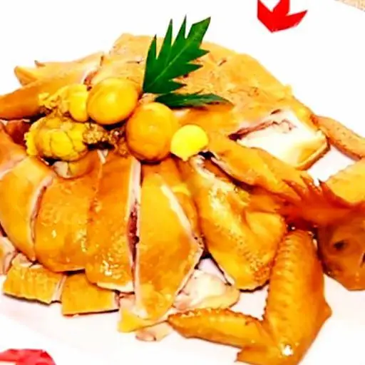 Hình ảnh Gà chặt cúng - lòng - huyết