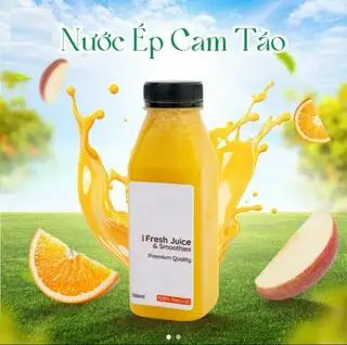 Hình ảnh Nước Ép Cam, Táo-330ml