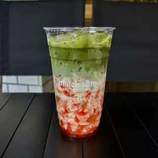 Hình ảnh Matcha Latte ĐL Sữa Tươi - Dâu