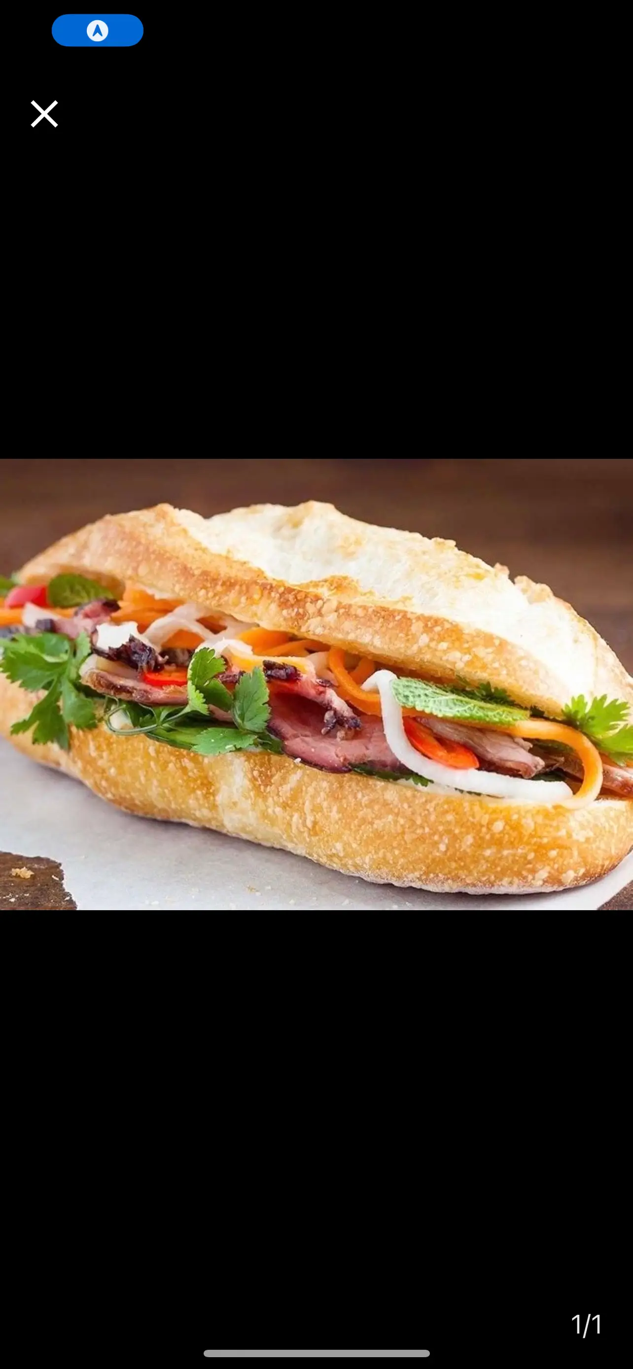 Hình ảnh banh mì chả đặc biêt