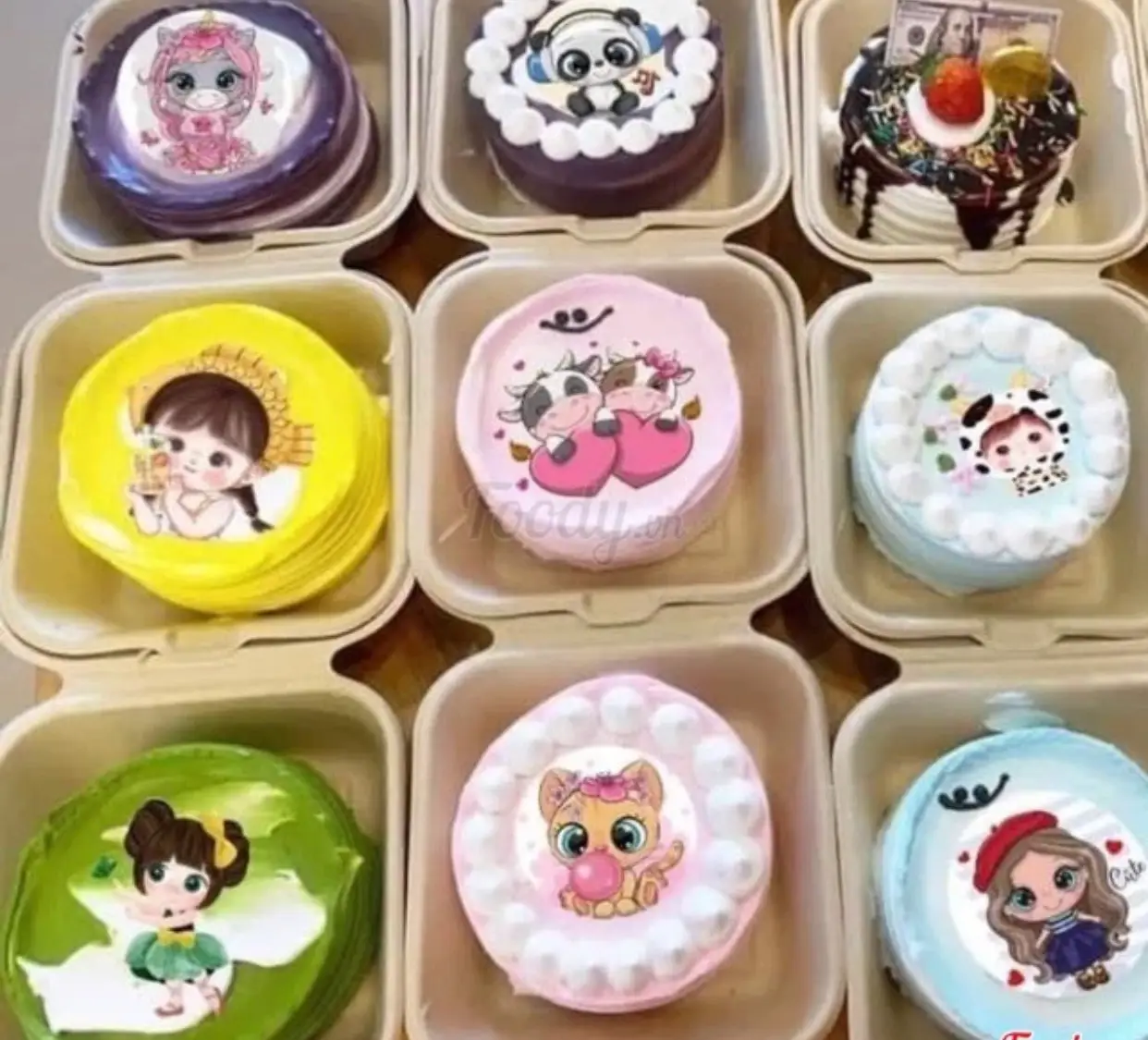 Hình ảnh Bánh bento hình ngẫu nhiên( do shop lựa chọn)