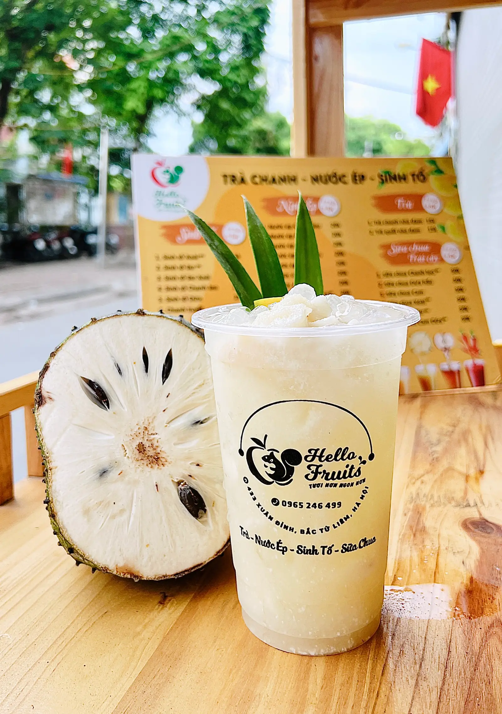Hình ảnh Trà Mãng Cầu