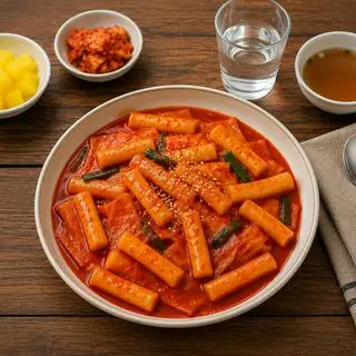 Hình ảnh Tokbokki truyền thống