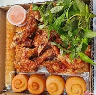 Hình ảnh gà nướng sốt ớt 