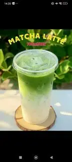 Hình ảnh Matcha sữa gạo rang hàn quốc 700ml