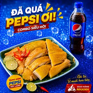 Hình ảnh Combo 1/2 Con Gà Ủ Muối  + 1 nước ngọt
