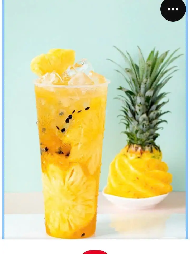 Hình ảnh Trà dưa lưới & dứa chanh dây 