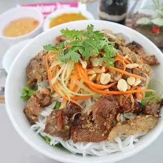 Hình ảnh bún thịt nướng 