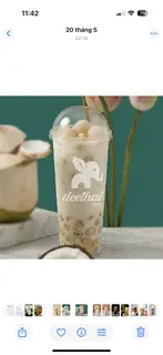 Hình ảnh Sen nhãn sữa dừa - A4