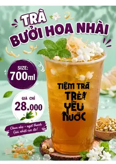Hình ảnh TRÀ BƯỞI HOA NHÀI