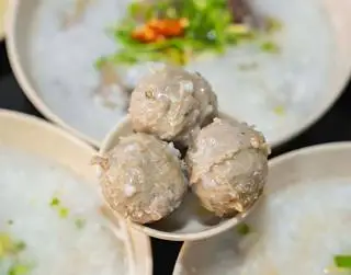 Hình ảnh Cháo bò viên