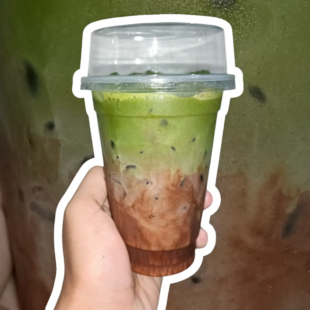 Hình ảnh Matcha cacao latte