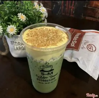 Hình ảnh Trà sữa matcha kem trứng